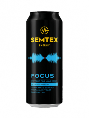 Енергетичний напій SEMTEX FOCUS 0.25 л