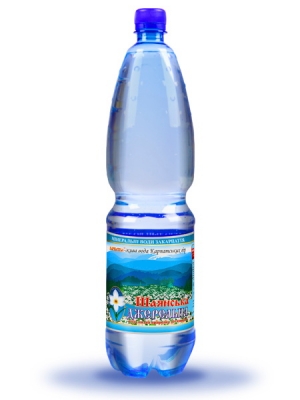 Питьевая негазированная вода Шаянская родниковая 1,5л