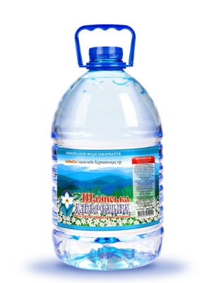 Питьевая негазированная вода Шаянская родниковая 5л