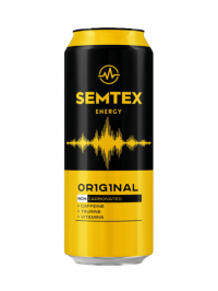 Газированный безалкогольный энергетический напиток Semtex Original