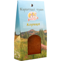 Корица молотая ТМ "Карпатські трави" 50г, шт