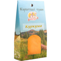 Куркума молотая ТМ "Карпатські трави" 50г, шт