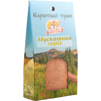 Мускатный орех молотый ТМ "Карпатськы трави" 50г